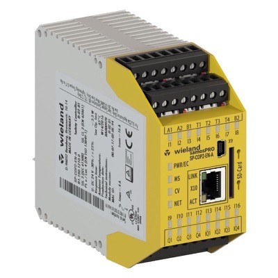 R1.190.1210.0 Wieland samos Pro SP-COP2-EN-A Safety Controller Main Module with 16 Safe Inputs &amp; 4 Safe Outputs