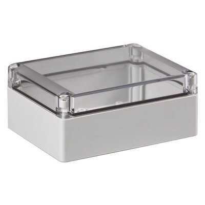 SABP131808T Ensto Cubo S ABS 125 x 175 x 75mmD Enclosure Clear Lid IP66/67