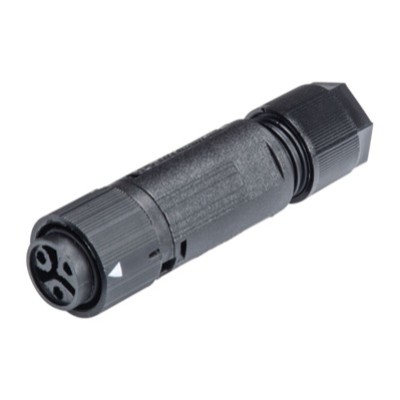 46.031.4553.1 Wieland RST Mini 3 Pole Female Connector  Suitable for Cable 5 - 9.5mm 16A 250V