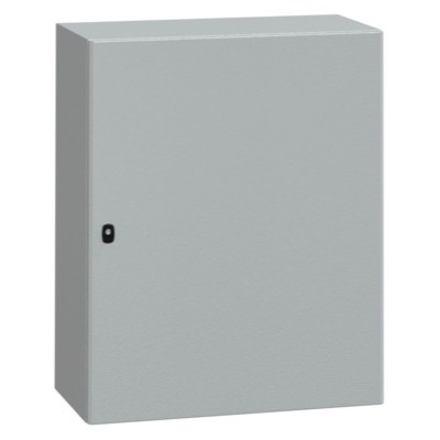 NSYS3D10840P Schneider Spacial S3D Mild Steel 1000H x 800W x 400mmD Wall Mounting Enclosure IP66