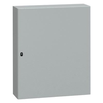 NSYS3D121030P Schneider PanelSeT S3D Mild Steel 1200H x 1000W x 300mmD Wall Mounting Enclosure IP66