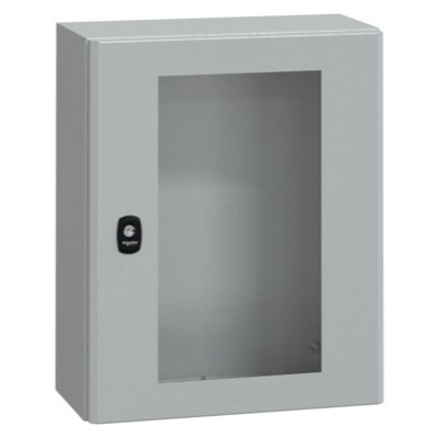 NSYS3D5420T Schneider Spacial S3D Mild Steel 500H x 400W x 200mmD Wall Mounting Enclosure IP66