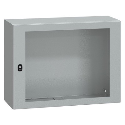 NSYS3D6830T Schneider Spacial S3D Mild Steel 600H x 800W x 300mmD Wall Mounting Enclosure IP66