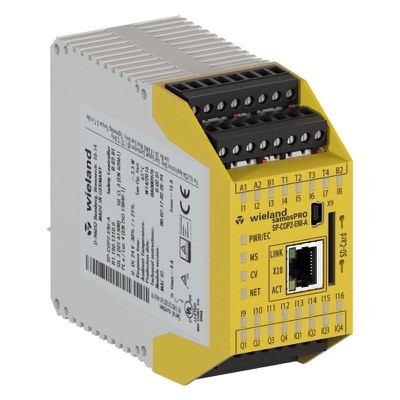 R1.190.1310.0 Wieland samos Pro SP-COP2-ENI-A Safety Controller Main Module with 16 Safe Inputs &amp; 4 Safe Outputs