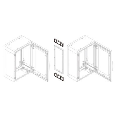 NSYSUPLA4G Schneider Thalassa PLA Trim Kit for use with NSYMUPLA for Enclosures 420mmD without Canopy IP55