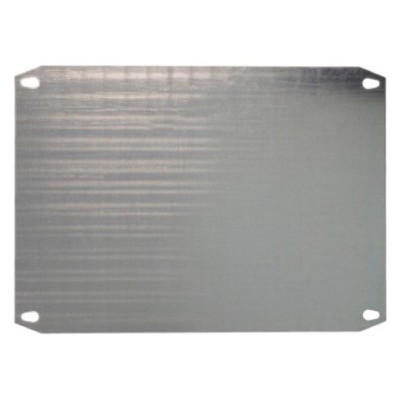 BM2736 Cahors Combiester Mounting Plate for MH/MHO34 &amp; CA-43 Enclosures Galvanised Steel Dimensions 220 x 310 x 2mmD 