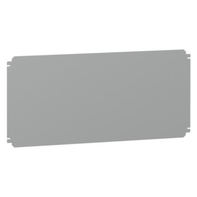 NSYMM48SB Schneider Electric PanelSeT SBM Mounting Plate for SBM4080 Terminal Box Galvanised Steel Plate Dimensions 375H x 785W x 2mmD
