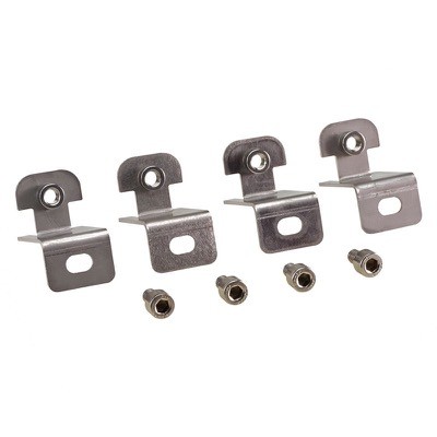 WMK ARCA 40 SMALL Fibox ARCA IEC Set of 4 Wall Mounting Lugs Stainless Steel for ARCA2030-6040