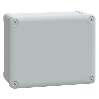 NSYTBP241910 Schneider PanelSeT TBP Polycarbonate 241 x 194 x 107mmD Enclosure Grey Lid IP66 RAL7035