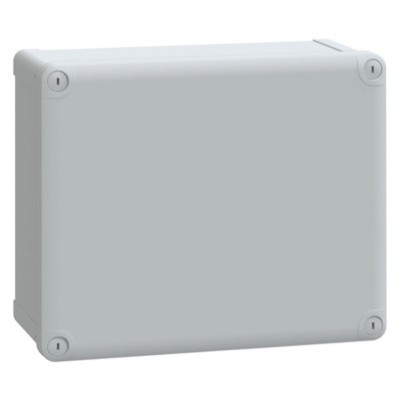 NSYTBP292412H Schneider PanelSeT TBP Polycarbonate 291 x 241 x 128mmD Enclosure Grey Lid IP66 RAL7035
