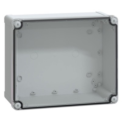 NSYTBS292412HT Schneider PanelSeT TBS ABS 291 x 241 x 128mmD Enclosure Clear Lid IP66 RAL7035