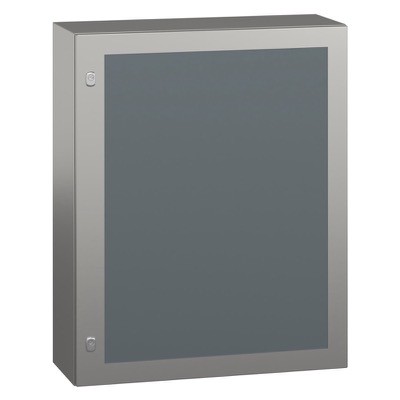 NSYS3X10830T Schneider Spacial S3X Stainless Steel 304L 1000H x 800W x 300mmD Wall Mounting Enclosure IP66 Glazed Door