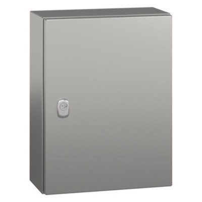 NSYS3X4315 Schneider Spacial S3X Stainless Steel 304L 400H x 300W x 150mmD Wall Mounting Enclosure IP66
