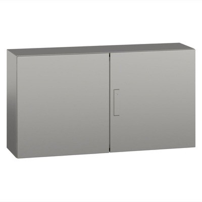 NSYS3X601230 Schneider Electric PanelSeT S3X Stainless Steel 304L 600H x 1200W x 300mmD Wall Mounting Enclosure IP55
