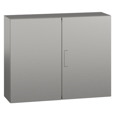 NSYS3X801030 Schneider Electric PanelSeT S3X Stainless Steel 304L 800H x 1000W x 300mmD Wall Mounting Enclosure IP55