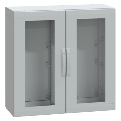 NSYPLA10103TG Schneider Electric Thalassa PLA GRP 1000H x 1000W x 320mmD Floor Standing Enclosure IP65 Glazed Doors