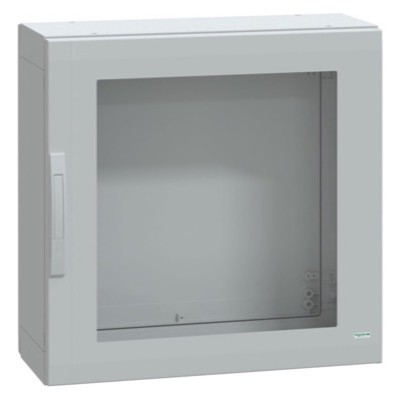 NSYPLA773TG Schneider Thalassa PLA GRP 750H x 750W x 320mmD Floor Standing Enclosure IP65 Glazed Door