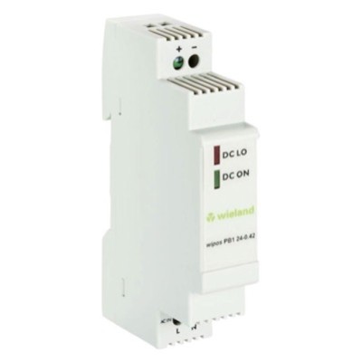 81.000.6300.0 Wieland wipos PB1 Power Supply 0.42A 10W 90-264VAC Input Voltage 24VDC Output Voltage