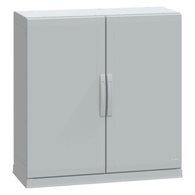 NSYPLAZ10104G Schneider Electric Thalassa PLAZ GRP 1000H x 1000W x 420mmD Floor Standing Enclosure IP54 with Open Bottom