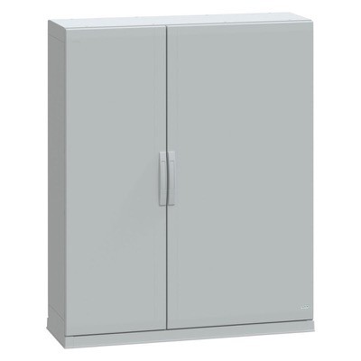NSYPLAZ15124G Schneider Electric Thalassa PLAZ GRP 1500H x 1250W x 420mmD Floor Standing Enclosure IP54 with Open Bottom