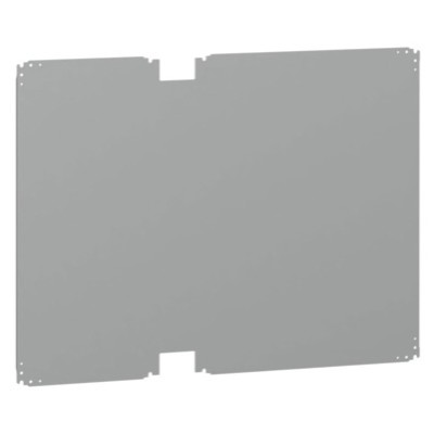 NSYPMM1012 Schneider Electric Thalassa PLA Internal Mounting Plate Galvanised Steel 890H x 1125W x 2.5mmD