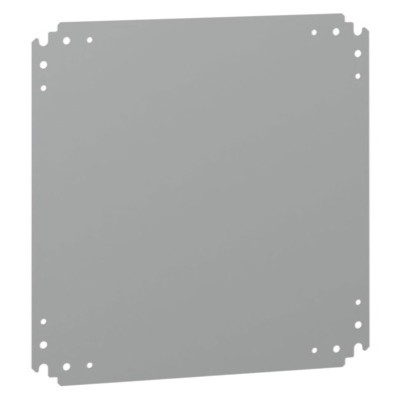 NSYPMM55 Schneider Electric Thalassa PLA Internal Mounting Plate Galvanised Steel 390H x 375W x 2.5mmD
