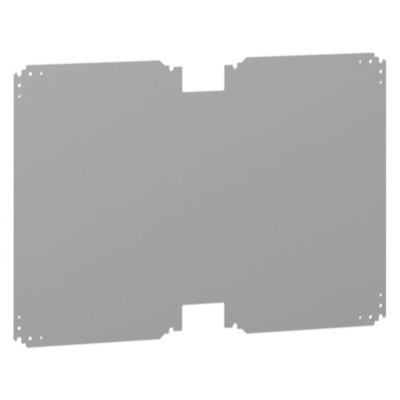 NSYPMM710 Schneider Electric Thalassa PLA Internal Mounting Plate Galvanised Steel 640H x 875W x 2.5mmD