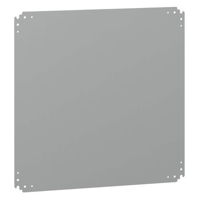 NSYPMM77 Schneider Thalassa PLA Internal Mounting Plate Galvanised Steel 640H x 625W x 2.5mmD