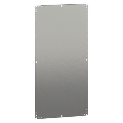 NSYMM126 Schneider Spacial NSYMM Internal Mounting Plate Galvanised Steel Dimensions 1150H x 550W x 2.5mmD