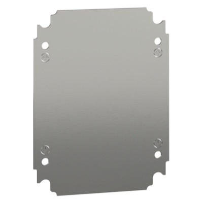 NSYMM2520 Schneider Spacial NSYMM Internal Mounting Plate Galvanised Steel Dimensions 200H x 150W x 2mmD