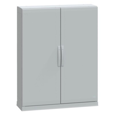 NSYPLAZ12103G Schneider Electric Thalassa PLAZ GRP 1250H x 1000W x 320mmD Floor Standing Enclosure IP54 with Open Bottom