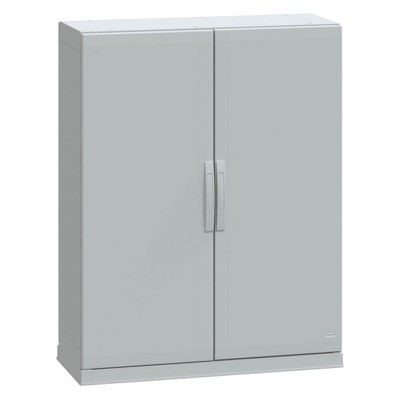 NSYPLAZ12104G Schneider Electric Thalassa PLAZ GRP 1250H x 1000W x 420mmD Floor Standing Enclosure IP54 with Open Bottom