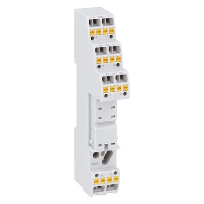 HR5XS21S Lovato HR Socket for HR30/HR50 Relays with Spring Terminals