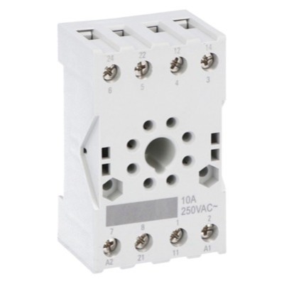 HR7XS1 Lovato HR70 Socket for HR702C Relays with Screw Terminals