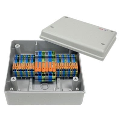 WISKA 818CUR/L Consumer Unit Relocation Kit c/w Lever Terminals Suitable for up to Relocating up to 10 Ways
