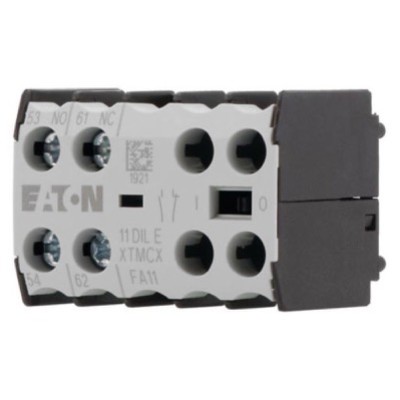 11DILE Eaton DILE Auxiliary Contact Block 1 x N/O &amp; 1 x N/C Contacts Top Mounting