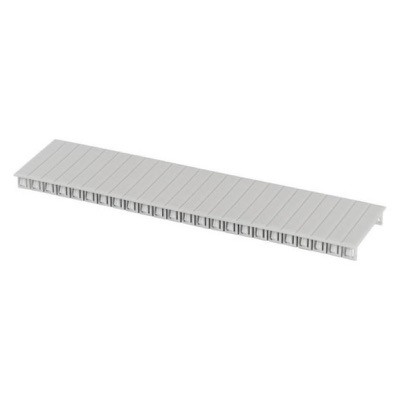 BS-12MB-GY Eaton Blanking Strip 12SU Grey Thick-ribbed