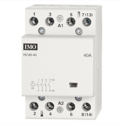 HC40-04230 IMO HC 4 Pole Modular Contactor 4 x N/C 230VAC Coil 40A AC1