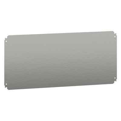 NSYMM48 Schneider Electric PanelSeT NSYMM Internal Mounting Plate for 400H x 800mmW Enclosure Galvanised Steel Plate