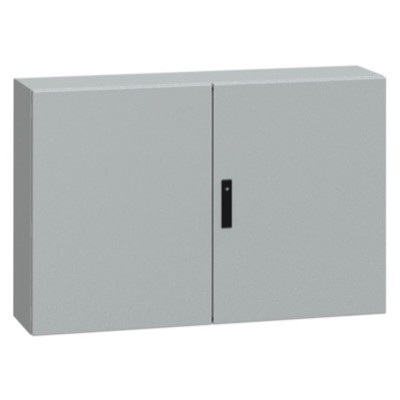 NSYCRN812300D Schneider PanelSeT CRN Mild Steel 800H x 1200W x 300mmD Wall Mounting Enclosure IP55