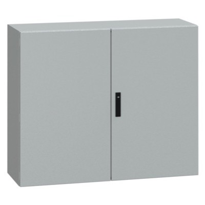 NSYCRN1012400D Schneider PanelSeT CRN Mild Steel 1000H x 1200W x 400mmD Wall Mounting Enclosure IP55