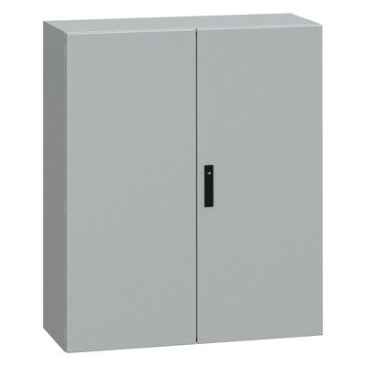 NSYCRN1210400D Schneider PanelSeT CRN Mild Steel 1200H x 1000W x 400mmD Wall Mounting Enclosure IP55