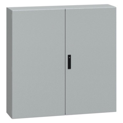 NSYCRN1212300D Schneider PanelSeT CRN Mild Steel 1200H x 1200W x 300mmD Wall Mounting Enclosure IP55