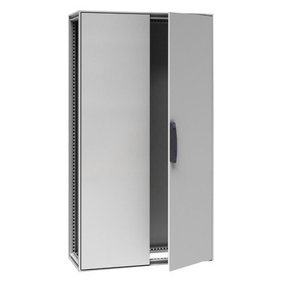NSYSF2016602DP Schneider PanelSeT SF Mild Steel 2000H x 1600W x 600mmD Floor Standing Enclosure IP55