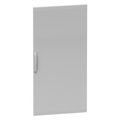 NSYDPLA157G Schneider Thalassa PLA Spare Plain Door 1500H x 750mmW Lock Handle Type Door Opening 120o RAL7035