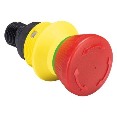R1.210.1102.0 Wieland sensor PRO Emergency Stop Pushbutton with M12 Connection 5-pin 2x N/C Contacts SNH 1102 2 NC M12