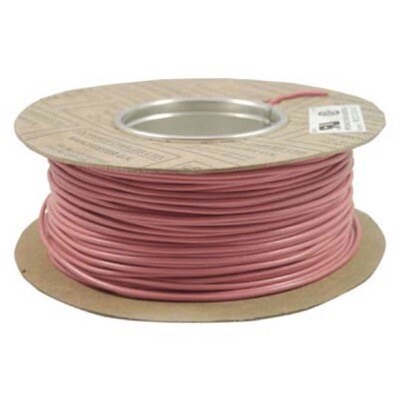 TRI0.5PINK Clynder Tri-rated 0.5mm Pink BS 6231 Tri-rated Cable H05V2-K 