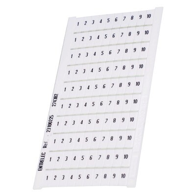 Entrelec Terminal Marker Cards