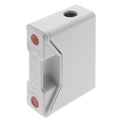 RS20HWH Eaton Bussmann Red Spot Fuse Holder 20A White for BS88 A1 Fuse or Neutral Link