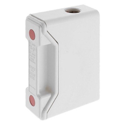 RS100HWH Eaton Bussmann Red Spot Fuse Holder100A White for BS88 A4 Fuse or Neutral Link